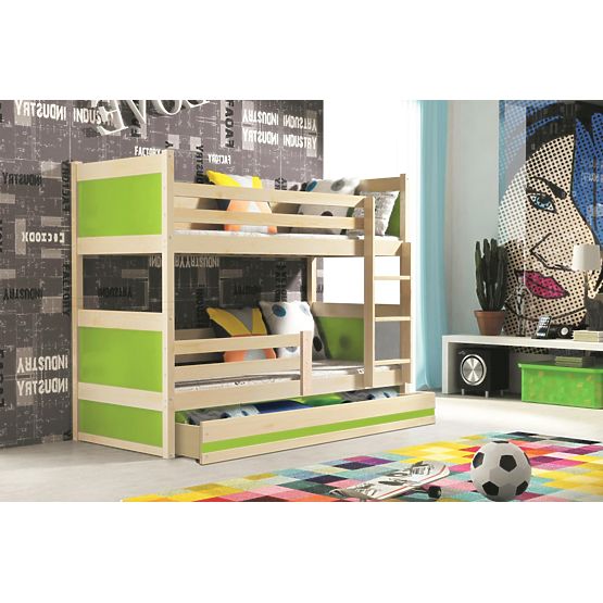 Bunk Bed Rocky - pine - various colors