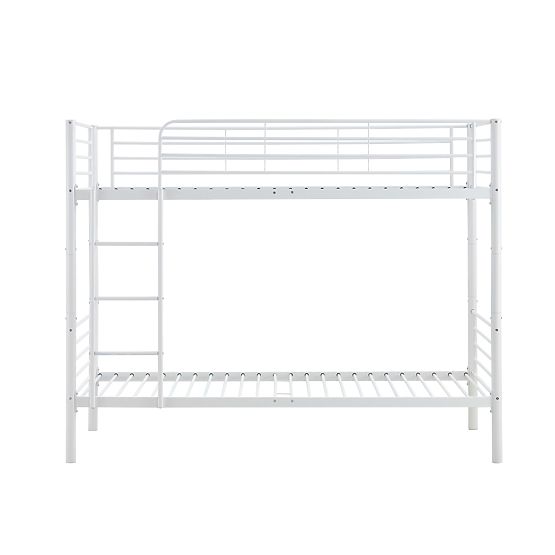Metal Bunk Bed BUNKY 200x90 cm - White