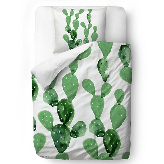 Butter Kings Bed linen Cactuses - blanket 135 x 200 cm pillow: 60 x 50 cm