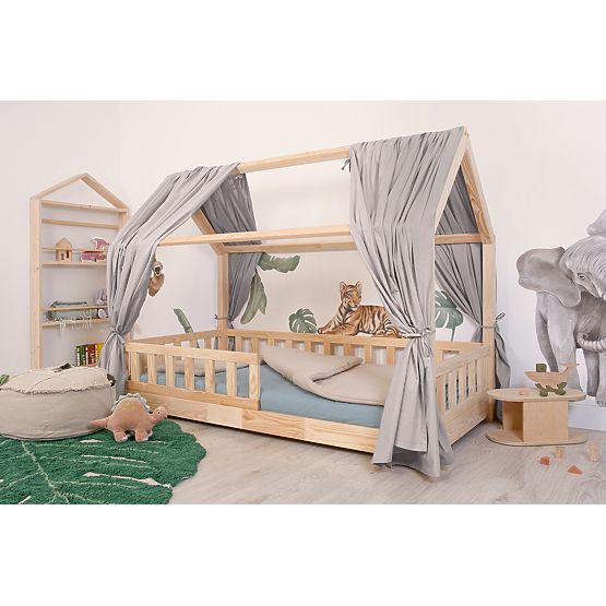 Canopy for House Bed Tea - Gray