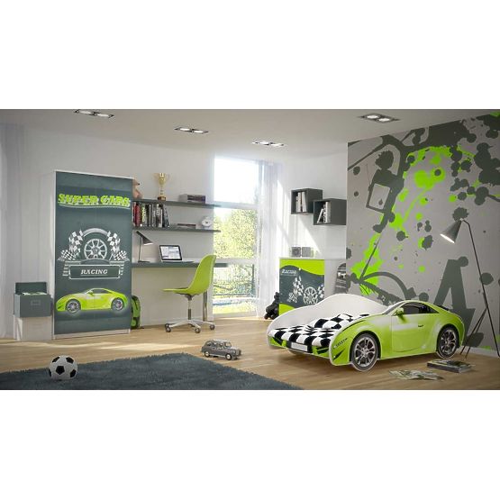 Car Bed S-CAR - Green