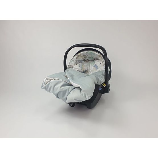 Car seat wrap - gray