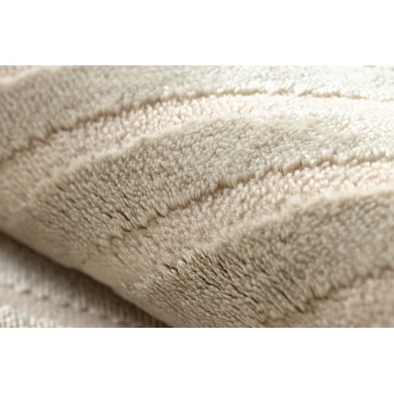 Carpet BALANCE 1503 taupe - Geometric, structural, glamour