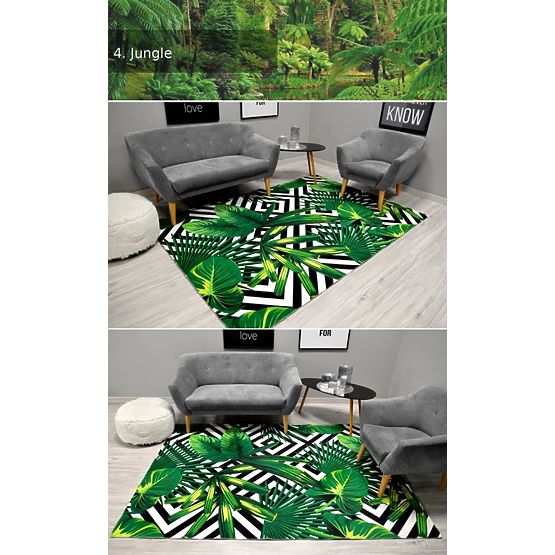 Rug NATURE 4D Jungle