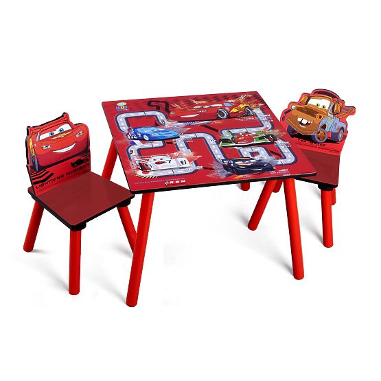 Cars Children's Table with Chairs