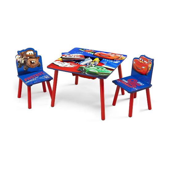Cars III Children's Table with Chairs