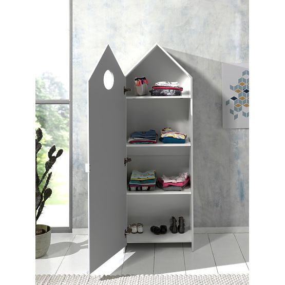 Children's Wardrobe Casami - White