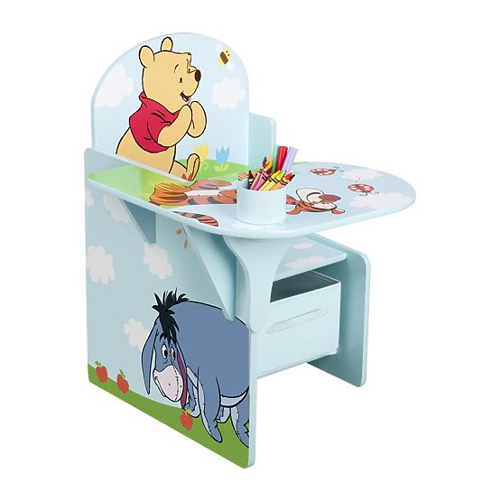 Chair with a table Teddy bear Pooh