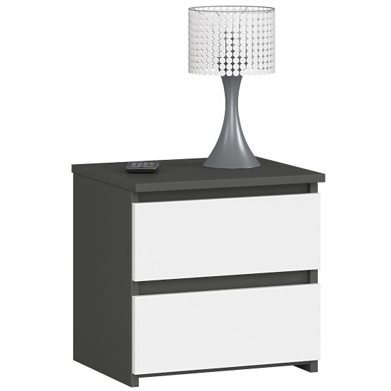 CHEST OF DRAWERS CL2 2SZ CLP GRAPHITE GRAY / WHITE