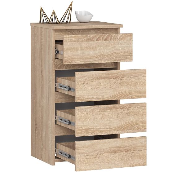 CHEST OF DRAWERS CL4 PK OAK SONOMA