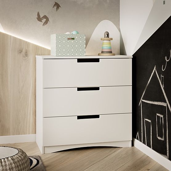 Chest of Drawers Classic - white