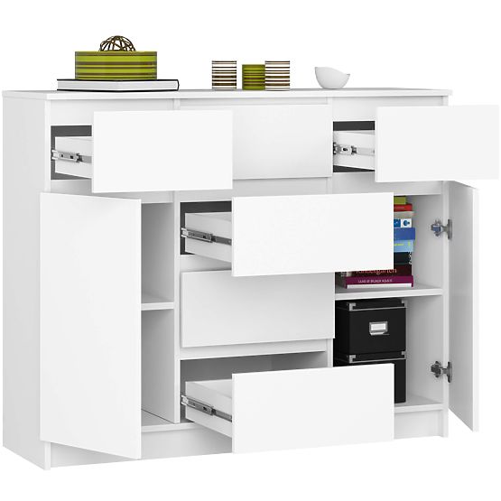 CHEST OF DRAWERS K017 CLP PK WHITE
