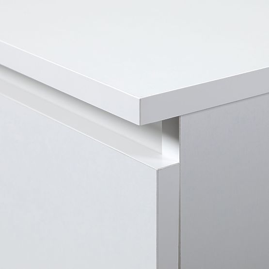CHEST OF DRAWERS K100 2D 3SZ PK WHITE