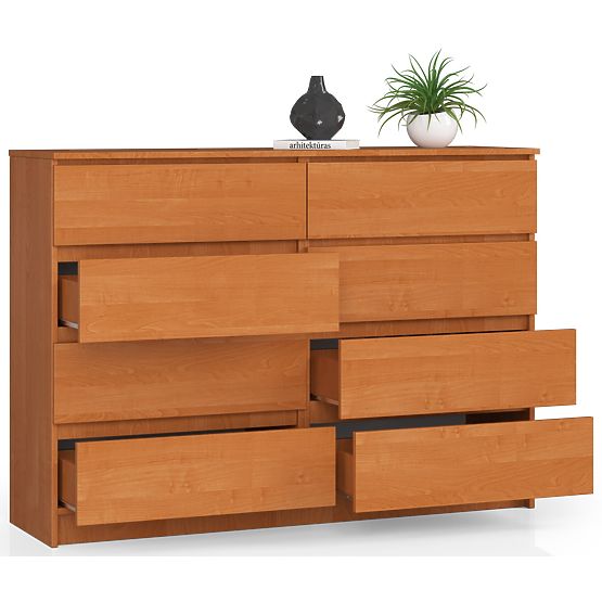 CHEST OF DRAWERS K140 8SZ CLP ALDER