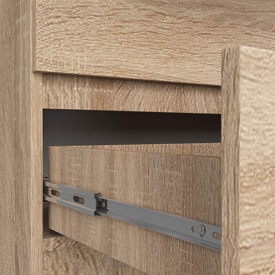 CHEST OF DRAWERS K160 10SZ CLP PK OAK SONOMA