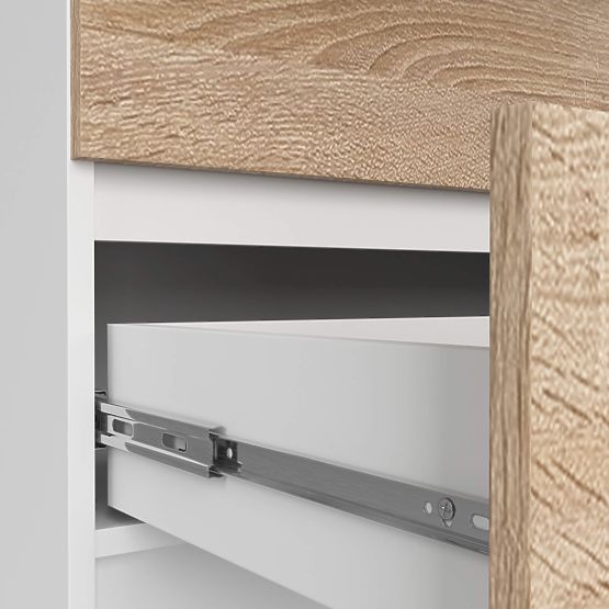 CHEST OF DRAWERS K160 10SZ CLP PK WHITE / SONOMA