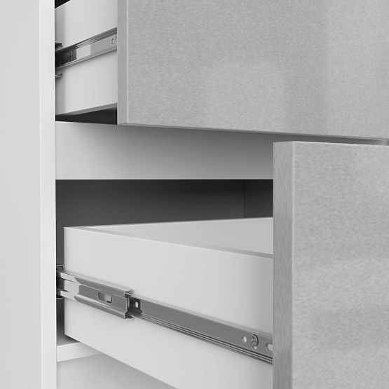 CHEST OF DRAWERS K60 5SZ CLP PK METALLIC GLOSS