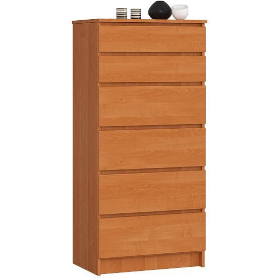 CHEST OF DRAWERS K60 6SZ CLP PK ALDER