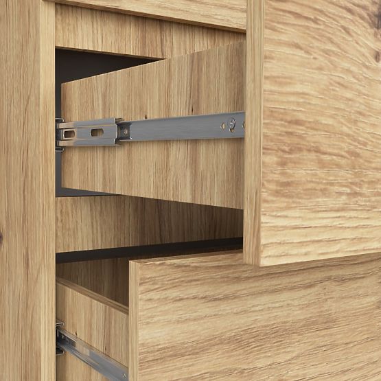 CHEST OF DRAWERS K60 6SZ CLP PK OAK ARTISAN