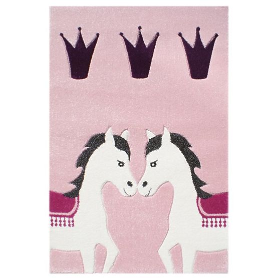 Children's rug Ponny - pink