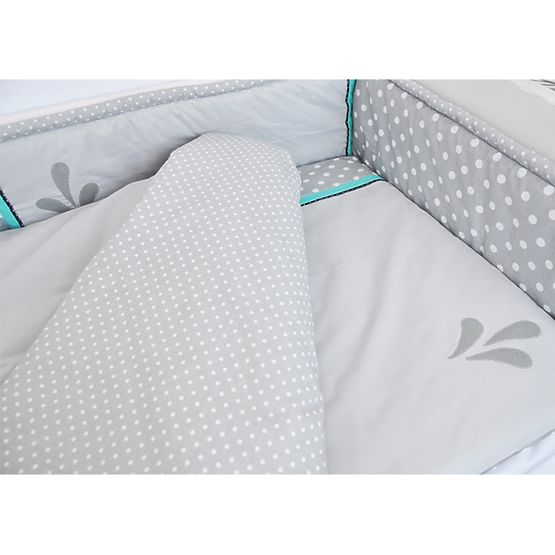 Children 2-dílné bedding slonik gray