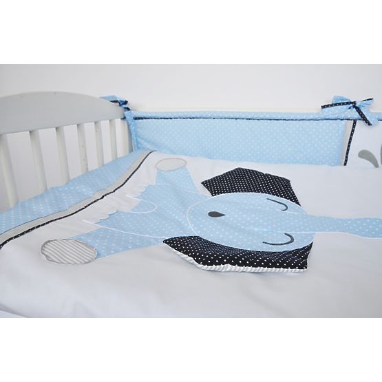 Children 3-dílné bedding slonik blue