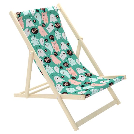 Children's beach chair Monsters and ghosts