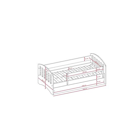 Children's Bed Classic - Blue