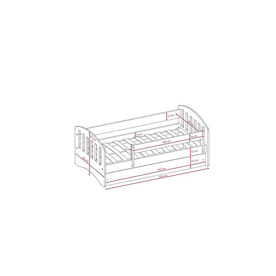 Children's Bed Classic - Blue
