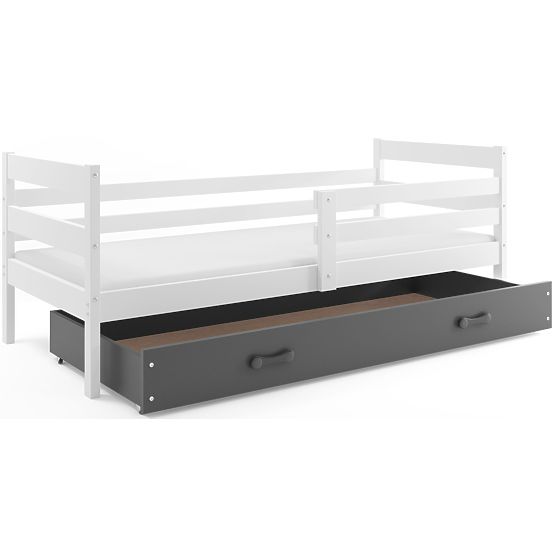 Children bed Erik - white-gray