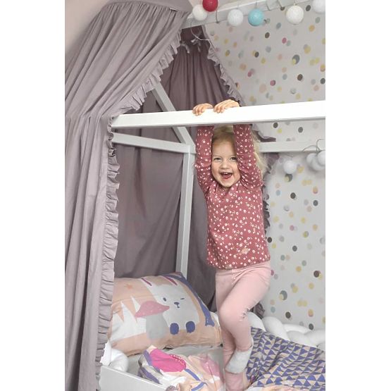 Children's House Bed Paul - White