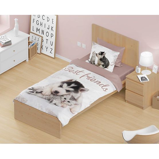 Children's bedding 140x200 cm + 70x90 cm Best friends