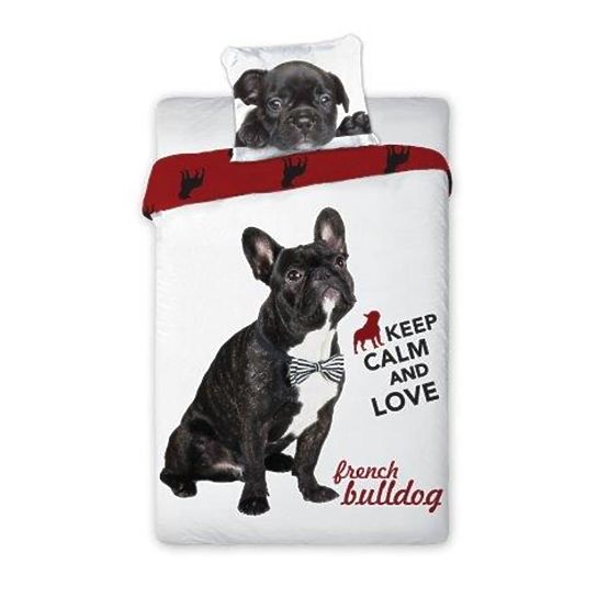 Children bedding French Buldog