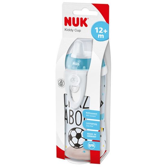 Children bottle NUK Sports Cup Football 450 ml turquoise