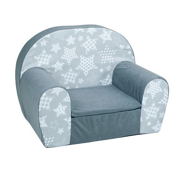 Children chair Stars - dark-gray