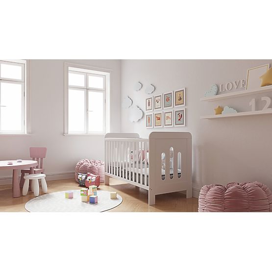 Zuza Children's Bed 140x70 cm with Daybed Side