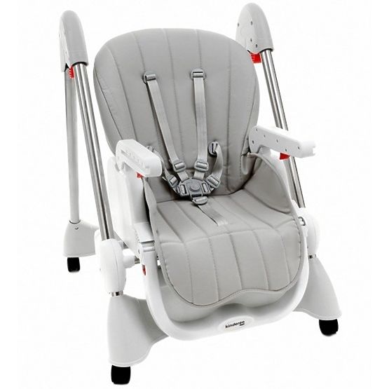 Children dining small chair Luxa - grey