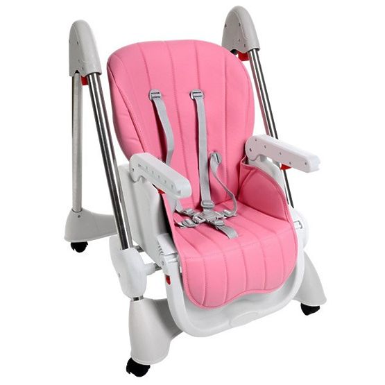 Children dining small chair Luxa - pink