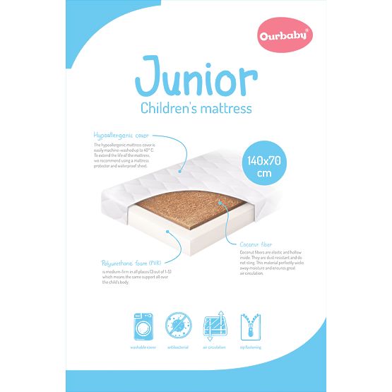 Children's Mattress JUNIOR - 140x70 cm