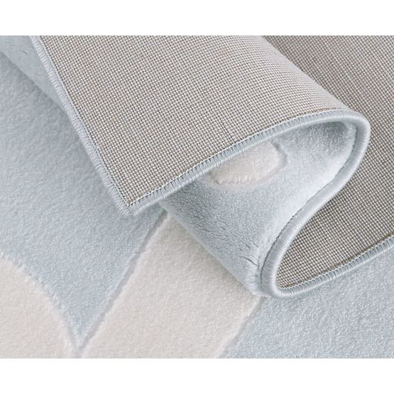Children's Rug Bunny - blue