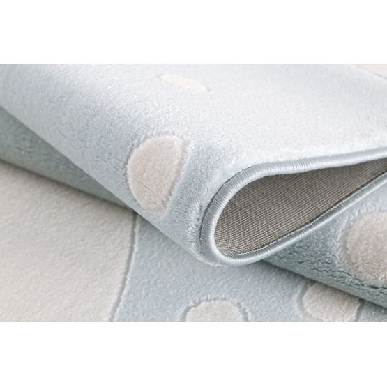 Children's Rug Bunny - blue