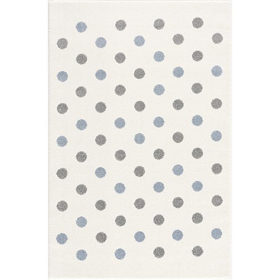 Children's Rug Confetti - cream-blue
