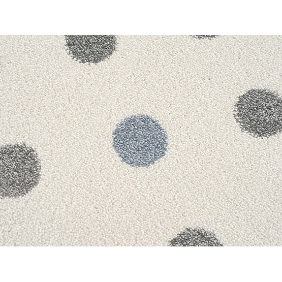 Children's Rug Confetti - cream-blue