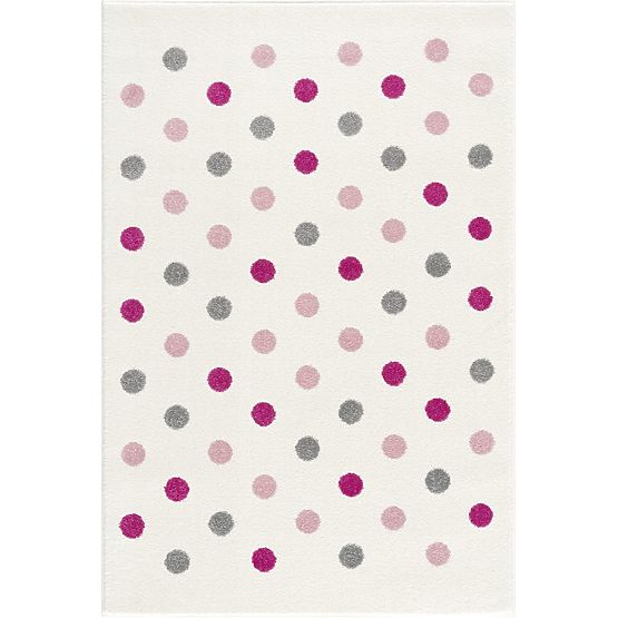 Children's Rug Confetti - creamy-pink