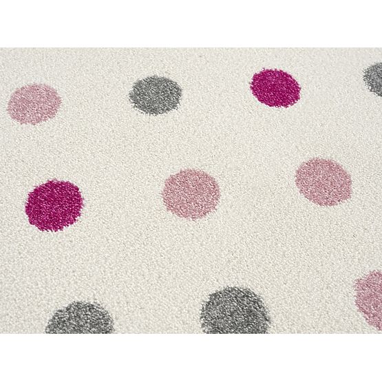 Children's Rug Confetti - creamy-pink