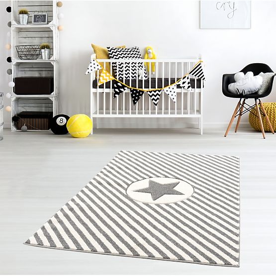 Children's Rug Decostar - grey