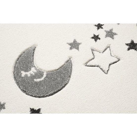 Children's Rug Mountains - grey