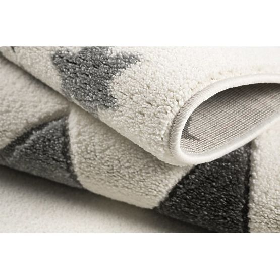 Children's Rug Mountains - grey