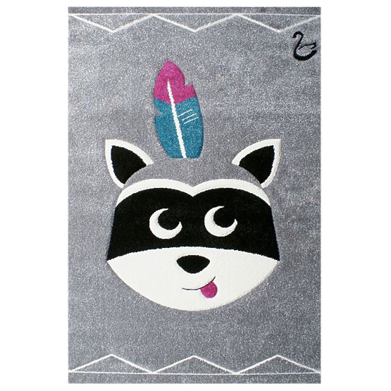 Children's Rug Raccoon