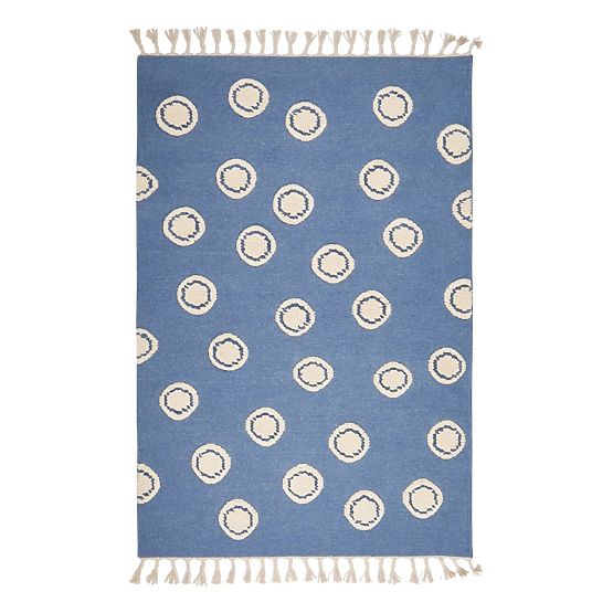 Children's Rug Ring - blue